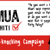Door-knocking Campaign Begins